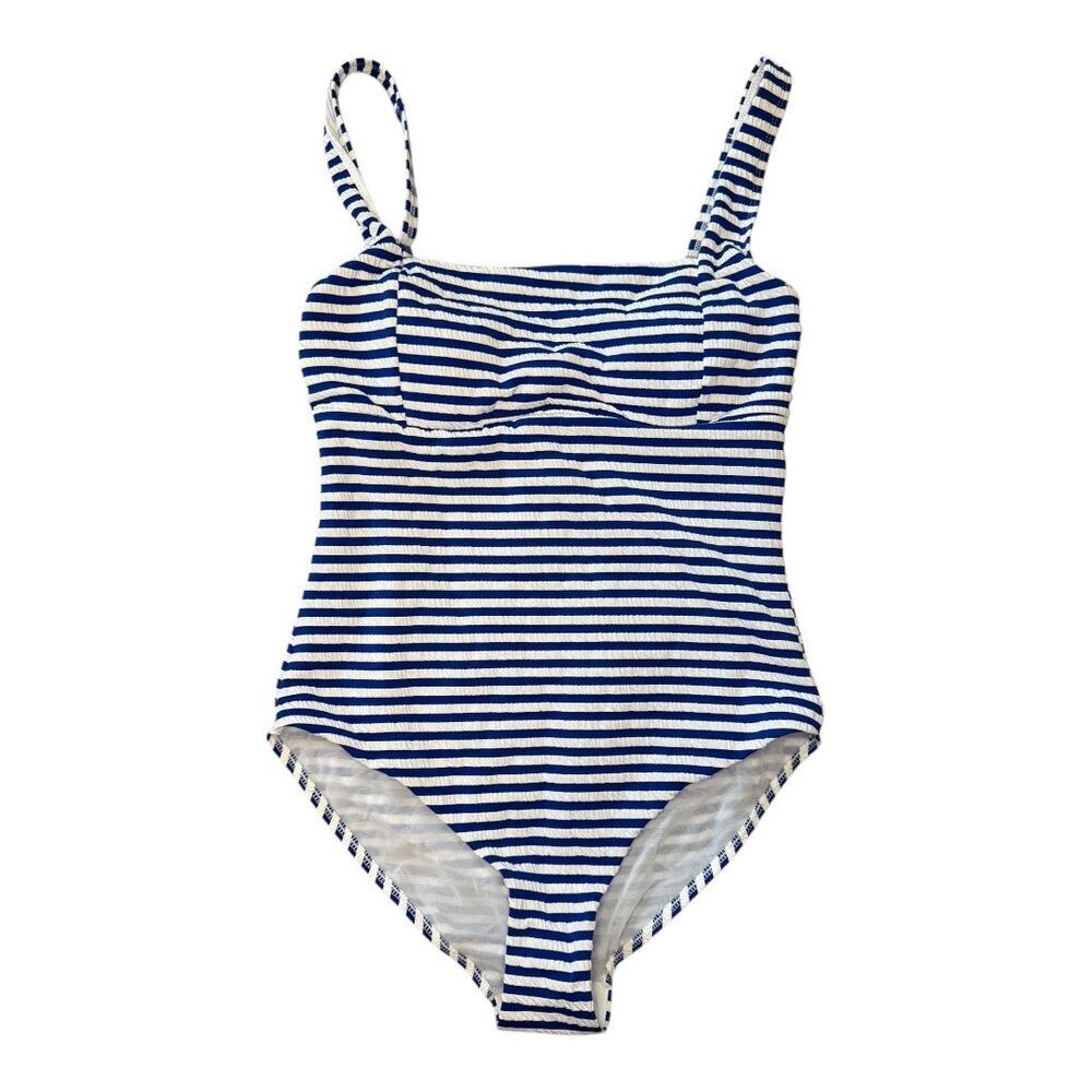 NEW Sea Level Australia Women’s Size 12 Capri Square Neck One Piece Royal‎ NWT